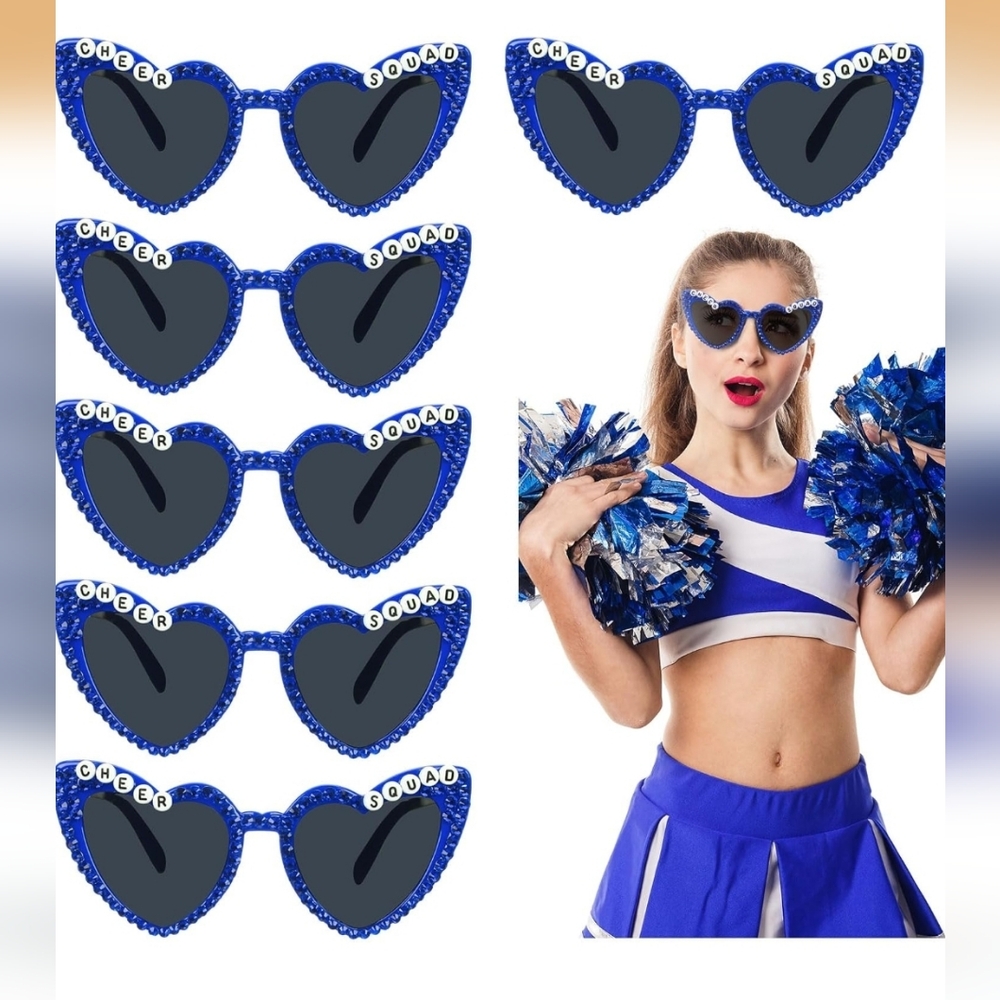 Girls Cheer Squad Decorative Glasses